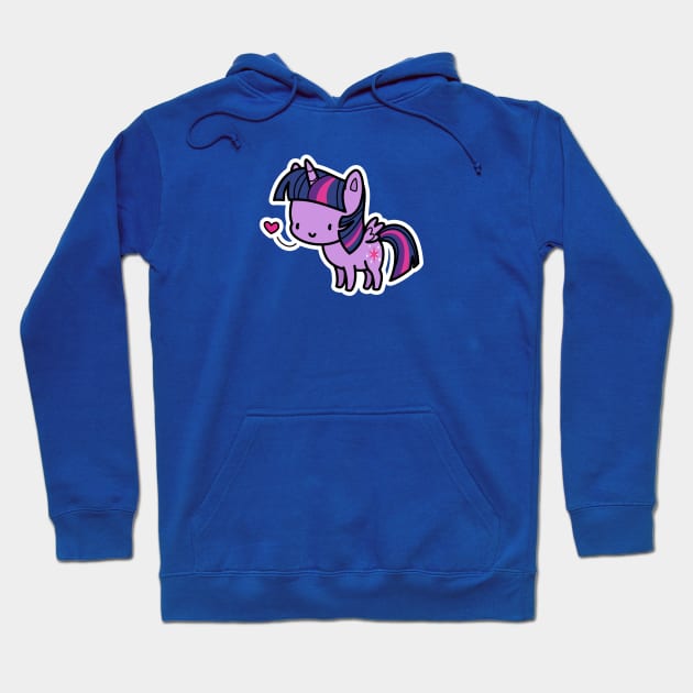 Twilight Sparkle chibi Hoodie by Drawirm